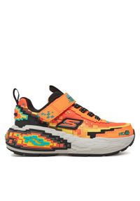 skechers - Sneakersy Skechers. Kolor: pomarańczowy