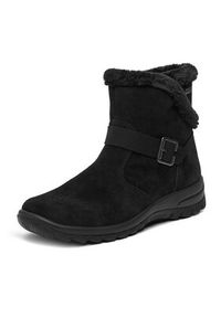 Rieker Botki CEO-L7179-00 Czarny. Kolor: czarny. Materiał: skóra, zamsz #3