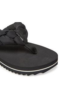 Tommy Jeans Japonki Braided Thong Beach Sandal EN0EN02877 Czarny. Kolor: czarny. Materiał: materiał #4