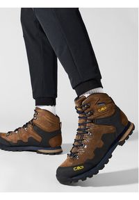 CMP Trekkingi Athunis Mid Trekking Shoe Wp 31Q4977 Brązowy. Kolor: brązowy. Materiał: zamsz, skóra. Sport: turystyka piesza