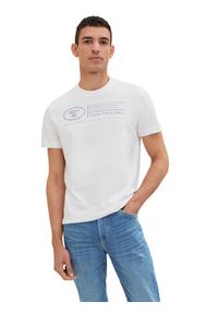 Tom Tailor T-Shirt 1035611 Biały Regular Fit. Kolor: biały. Materiał: bawełna #3
