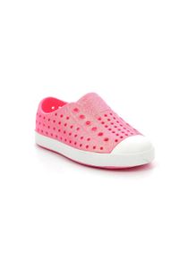 Native Shoes - Trampki dziecięce NATIVE JEFFERSON BLING YOUTH buty do chodzenia. Kolor: różowy. Sport: turystyka piesza