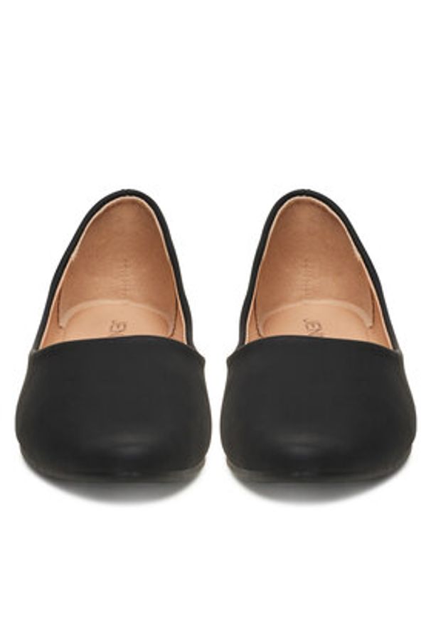 Jenny - JENNY Baleriny CAMILLE WSS20701-01 Czarny. Kolor: czarny. Materiał: materiał, syntetyk