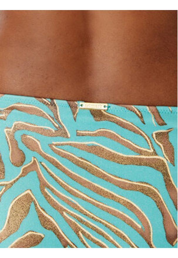 SELMARK - Selmark Dół od bikini BN702 Turkusowy. Kolor: turkusowy. Materiał: syntetyk