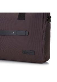 Wittchen - Męska torba na laptopa 15,6” klasyczna brązowo-czarna. Kolor: czarny, brązowy, wielokolorowy. Materiał: poliester. Styl: klasyczny