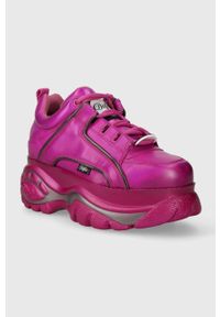 Buffalo sneakersy 1339-14 2.0 kolor różowy 1633027. Zapięcie: sznurówki. Kolor: różowy. Obcas: na platformie #2