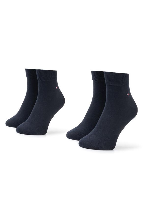 TOMMY HILFIGER - Skarpety krótkie Tommy Hilfiger. Kolor: niebieski