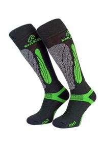 LASTING - Skarpety narciarskie Lasting SWI 906 Merino. Kolor: wielokolorowy, czarny, zielony. Materiał: wełna. Sport: narciarstwo #2