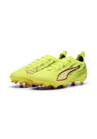 Puma - Młodzieżowe buty piłkarskie ULTRA 6 PRO FG/AG PUMA. Kolor: czerwony, żółty, wielokolorowy, czarny. Szerokość cholewki: normalna. Sport: piłka nożna #1