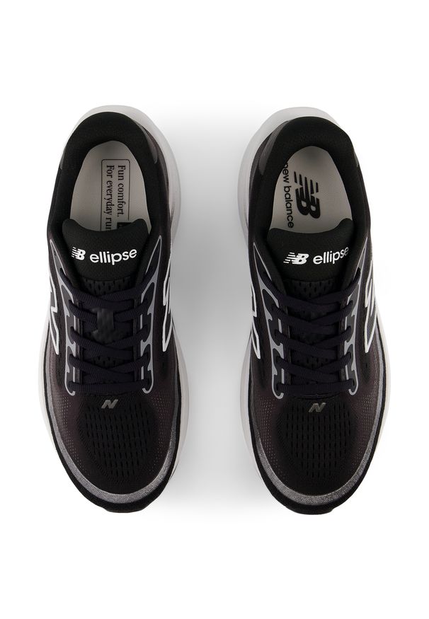 Buty damskie New Balance Fresh Foam Ellipse v1 WELPS7EQ – czarne. Okazja: na co dzień. Kolor: czarny. Szerokość cholewki: normalna. Sport: bieganie, fitness