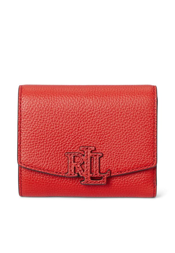Lauren Ralph Lauren - Mały Portfel Damski LAUREN RALPH LAUREN. Kolor: czerwony