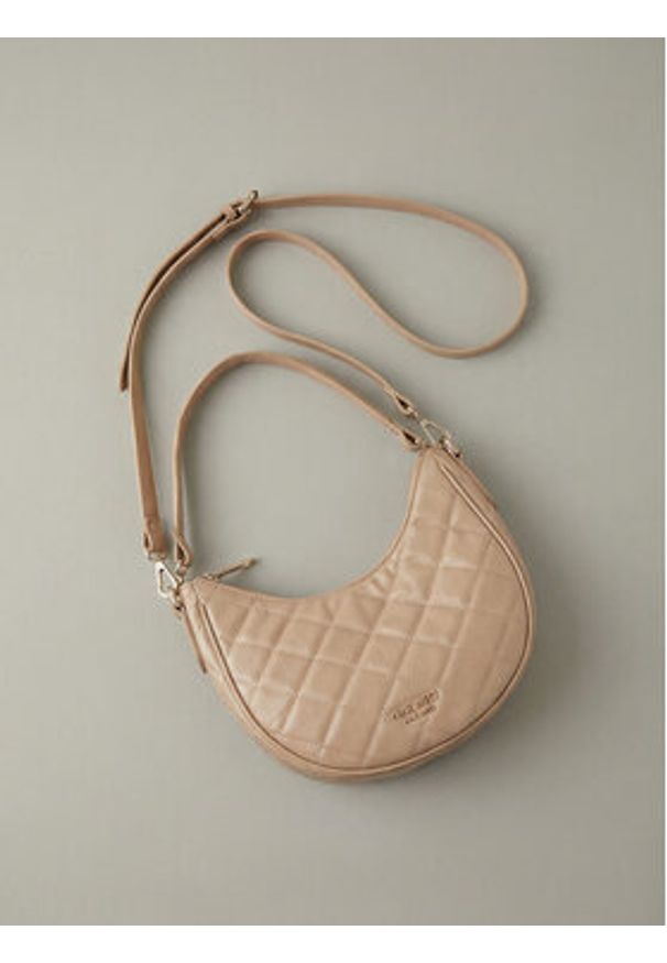 Nine West Torebka CEO-ROSE-LA374-4068 Beżowy. Kolor: beżowy