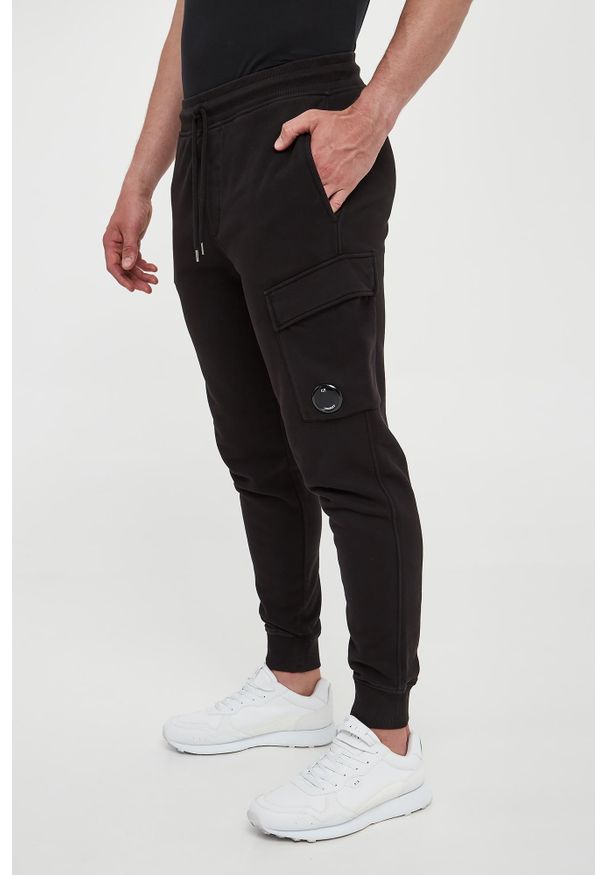 C.P. Company - Spodnie dresowe męskie cargo C.P. COMPANY. Materiał: dresówka