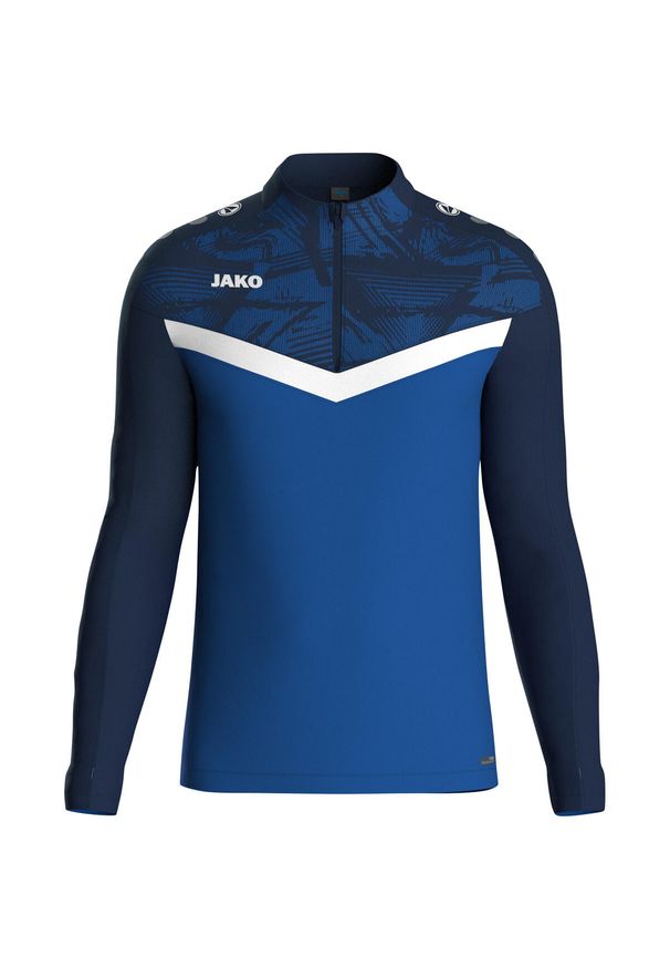 Dziecięca bluza dresowa zapinana na zamek Jako Iconic. Kolor: niebieski. Materiał: dresówka