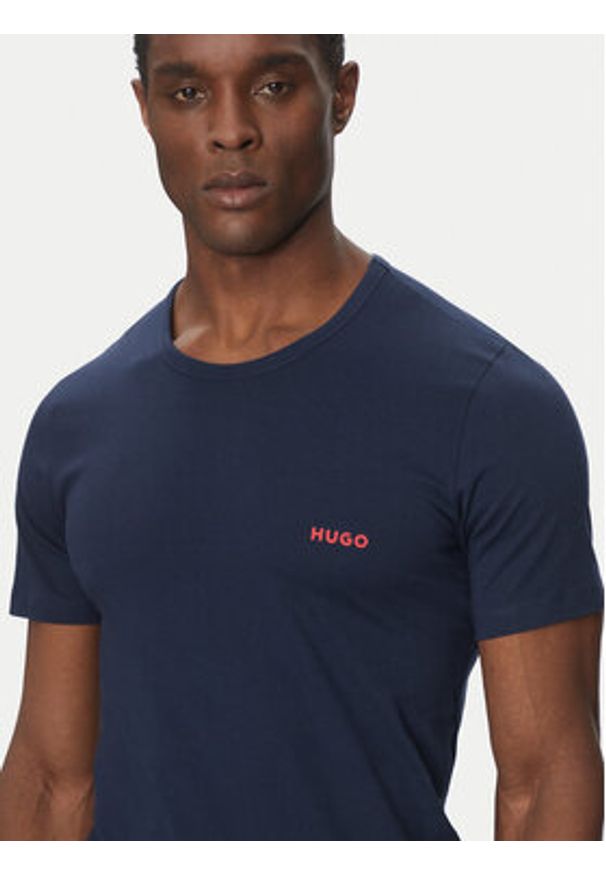 Hugo - HUGO Komplet 3 t-shirtów 50532811 Kolorowy Regular Fit. Materiał: bawełna. Wzór: kolorowy