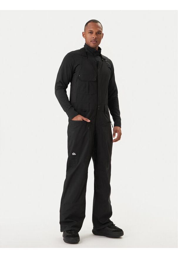 Quiksilver Spodnie snowboardowe Utility EQYTP03217 Czarny Regular Fit. Kolor: czarny. Materiał: syntetyk. Sport: snowboard