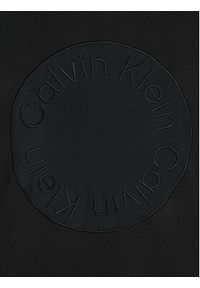 Calvin Klein Bluza K10K111810 Czarny Regular Fit. Kolor: czarny. Materiał: bawełna #3