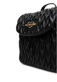Love Moschino - LOVE MOSCHINO Plecak JC4015PP1NLH0000 Czarny. Kolor: czarny. Materiał: skóra #3
