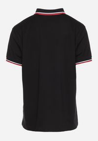 Born2be - Czarna Koszulka o Fasonie Polo z Guzikami Timarie. Okazja: na spotkanie biznesowe. Typ kołnierza: polo. Kolor: czarny. Materiał: dresówka. Styl: klasyczny, biznesowy, elegancki #3