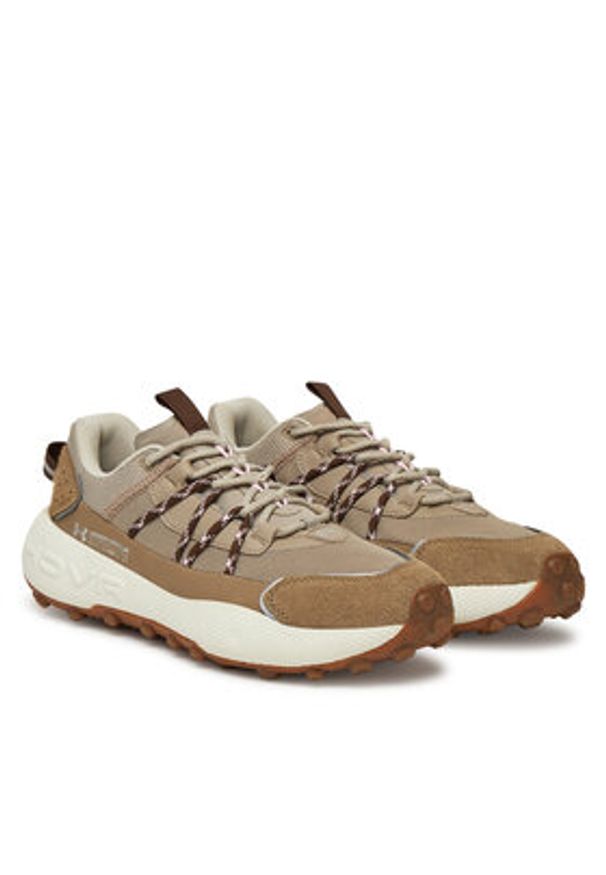 Under Armour Sneakersy UA Fat Tire Venture Pro HSFT 3028160 Beżowy. Kolor: beżowy. Materiał: materiał
