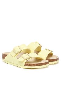 Birkenstock Klapki Arizona 1031505 Żółty. Kolor: żółty. Materiał: skóra #5