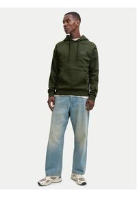 Jack & Jones - Jack&Jones Bluza Corp Logo 12152840 Zielony Regular Fit. Kolor: zielony. Materiał: syntetyk #6
