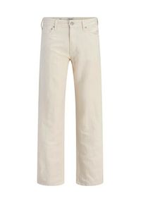 Jack & Jones Spodnie materiałowe Chris 12293296 Beżowy jasny Loose Fit. Kolor: beżowy. Materiał: bawełna #3