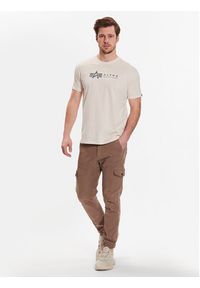 Alpha Industries Komplet 2 t-shirtów Alpha Label T 2 118534 Kolorowy Regular Fit. Materiał: bawełna. Wzór: kolorowy #3