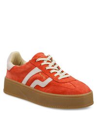 GANT - Gant Sneakersy 30533978 Pomarańczowy. Kolor: pomarańczowy. Materiał: skóra, zamsz