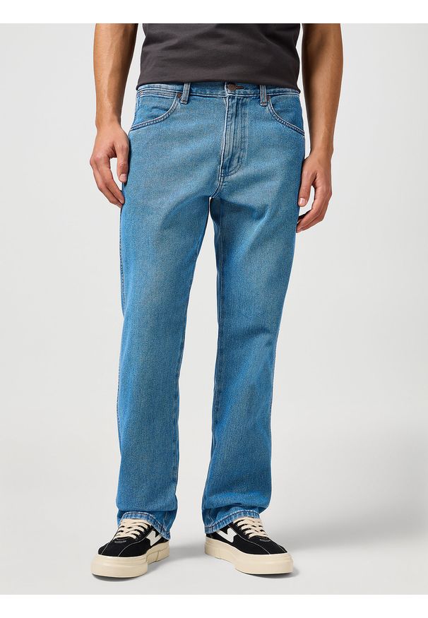 Wrangler - WRANGLER MĘSKIE SPODNIE JEANSOWE WRANGLER FRONTIER JUNGLE COOL 112362452