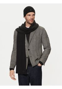 Hugo Zestaw Szalik i Czapka 50524567 Czarny. Kolor: czarny. Materiał: poliakryl, materiał