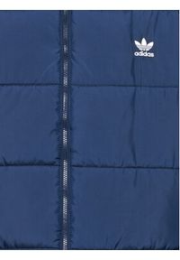 Adidas - adidas Kurtka przejściowa Essentials HL9192 Granatowy Regular Fit. Kolor: niebieski. Materiał: syntetyk