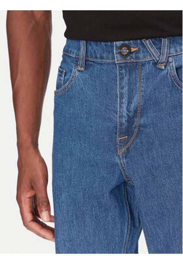 Volcom Jeansy Modown A1931900 Niebieski Relaxed Fit. Kolor: niebieski