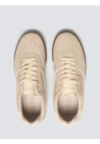 Big-Star - Sneakersy męskie beżowe TT174094 801. Nosek buta: okrągły. Zapięcie: sznurówki. Kolor: beżowy. Materiał: guma, materiał #3