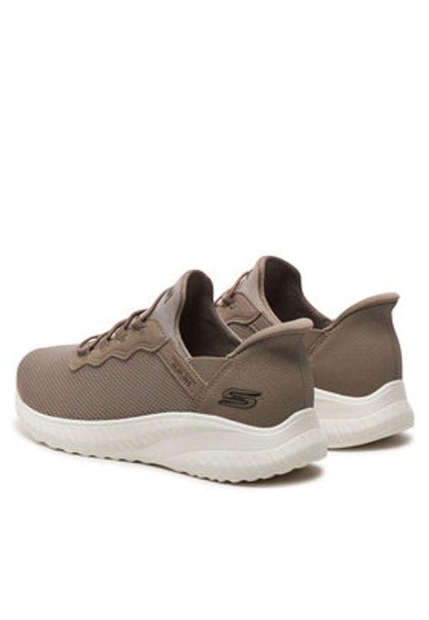 skechers - Skechers Sneakersy Bobs Sport Squad Chaos 117500/TPE Beżowy. Kolor: beżowy. Materiał: materiał, mesh. Model: Skechers Sport