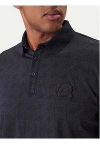Karl Lagerfeld - KARL LAGERFELD Polo 745071 561251 Granatowy Regular Fit. Typ kołnierza: polo. Kolor: niebieski. Materiał: bawełna #3
