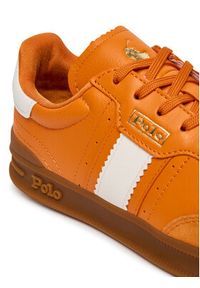 Polo Ralph Lauren Sneakersy Aera 804956688007 Pomarańczowy. Kolor: pomarańczowy. Materiał: skóra #4