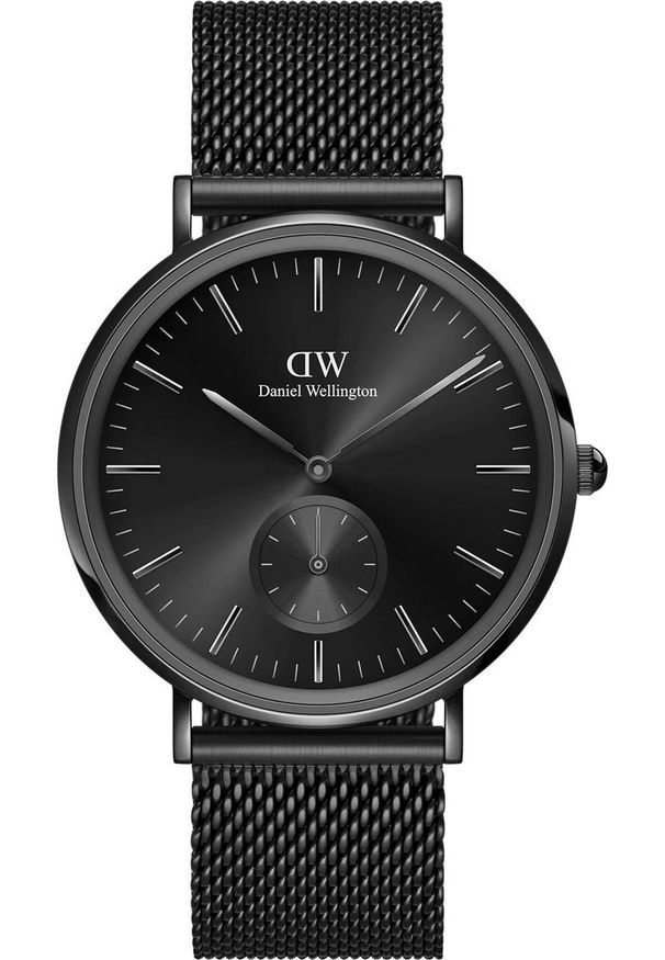 Zegarek męski Daniel Wellington DW00100714 czarny. Kolor: czarny