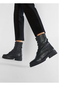 Geox Trapery D Hoara E D94FTE 00085 C9999 Czarny. Kolor: czarny. Materiał: skóra #3