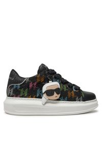 Karl Lagerfeld - Sneakersy KARL LAGERFELD. Kolor: czarny