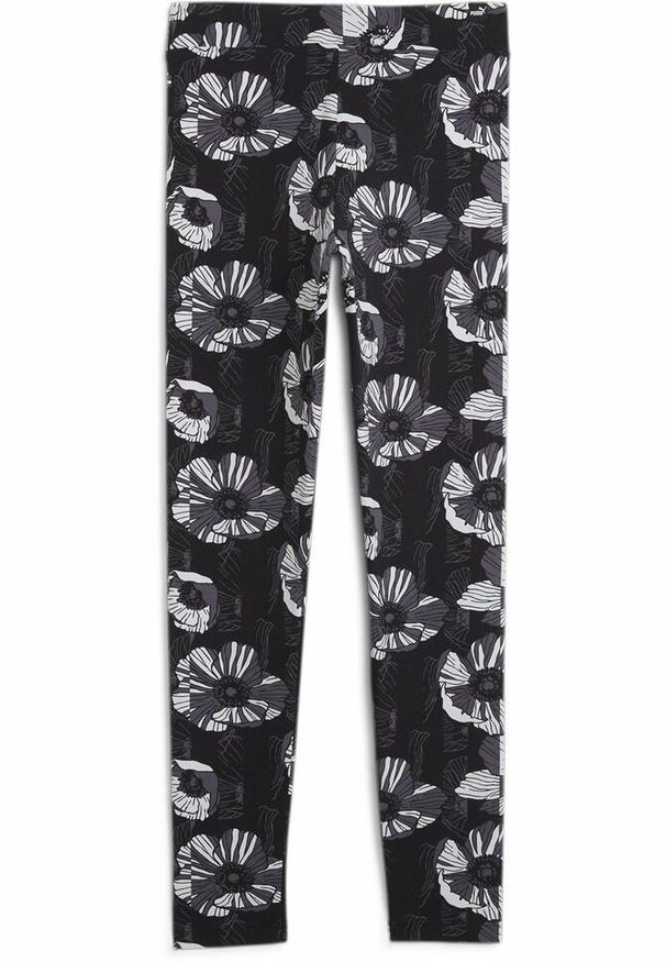 Puma - Młodzieżowe legginsy ESS+ CLASS ACT PUMA Black. Kolor: czarny. Styl: młodzieżowy