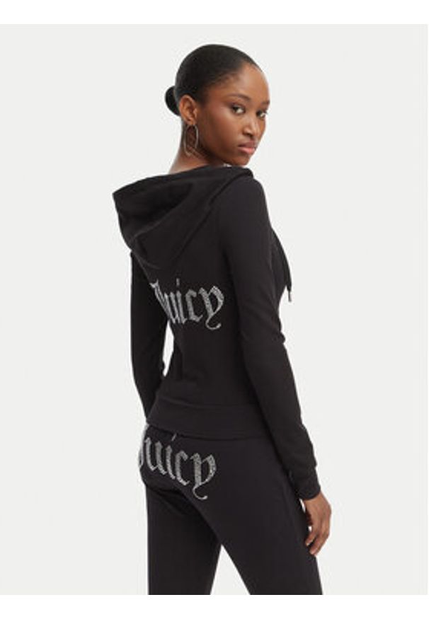 Juicy Couture Bluza Oola JCWAS126306 Czarny Slim Fit. Kolor: czarny