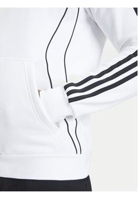 Adidas - adidas Bluza adicolor Teamgeist JY6393 Biały Regular Fit. Kolor: biały. Materiał: bawełna, syntetyk #3