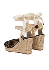 Guess Espadryle FLJCHY FAL04 Czarny. Kolor: czarny. Materiał: materiał #4