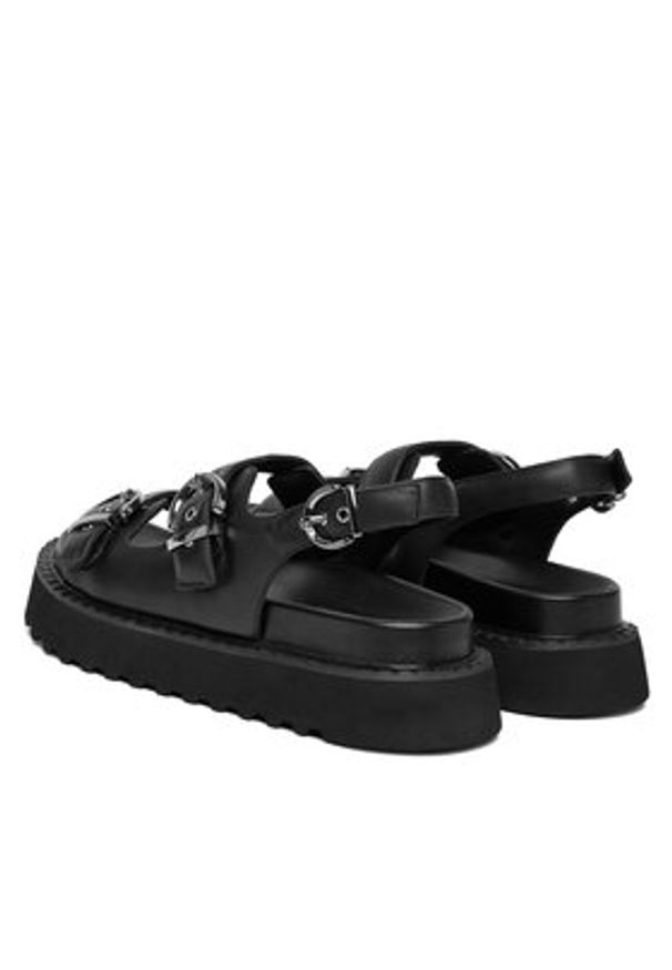 Pinko - PINKO Sandały Kate 03 SD0293 P003 Czarny. Kolor: czarny. Materiał: skóra