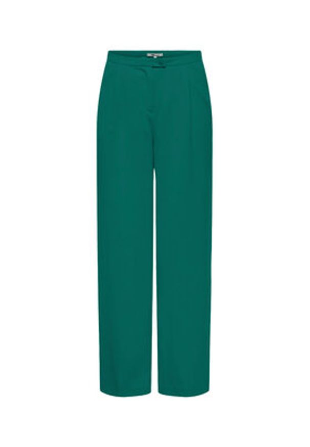 only - ONLY Spodnie materiałowe Leila 15338347 Zielony Wide Leg. Kolor: zielony. Materiał: syntetyk