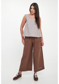 Top damski lniany Caliga MM. Materiał: len #3