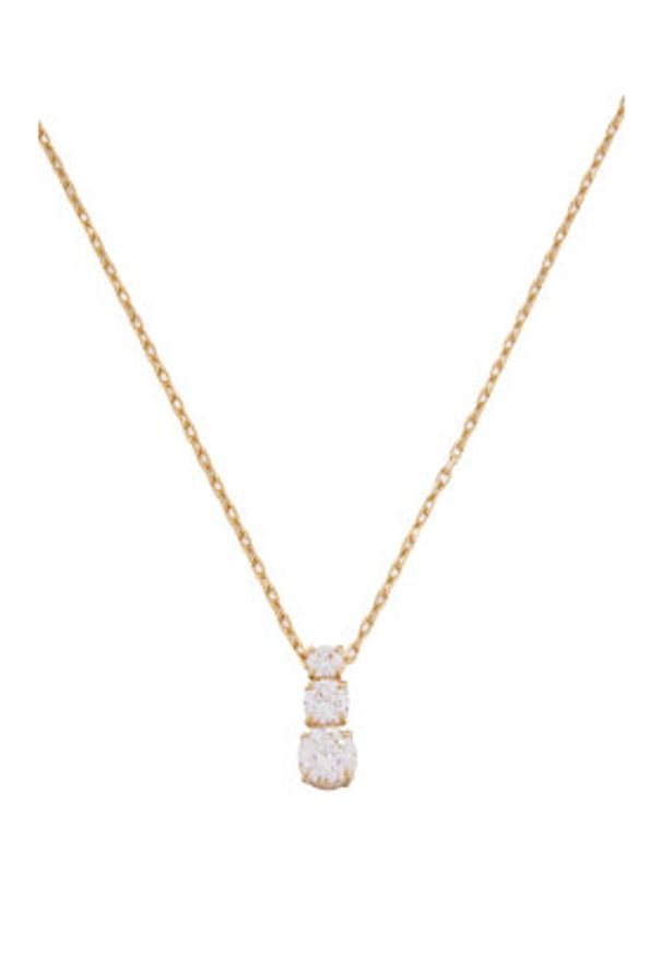 Swarovski Naszyjnik Stilla Attract 5723298 Złoty. Materiał: metalowe. Kolor: złoty