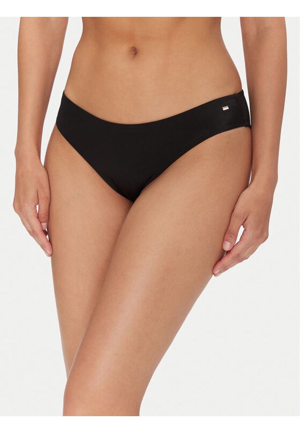 BOSS Dół od bikini 50535161 Czarny. Kolor: czarny. Materiał: syntetyk