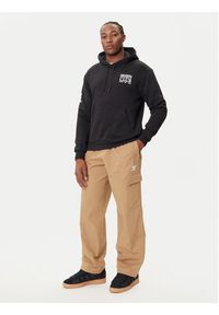 Adidas - adidas Spodnie dresowe Trefoil Essentials JX3912 Beżowy Loose Fit. Kolor: beżowy. Materiał: bawełna #5